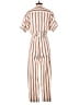 Maje Stripes Ivory Jumpsuit Size EU (FR) 36 / US 4 - photo 2