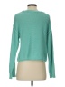 By Together 100% Cotton Solid Teal Pullover Sweater Size S - photo 2