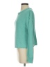 By Together 100% Cotton Solid Teal Pullover Sweater Size S - photo 5