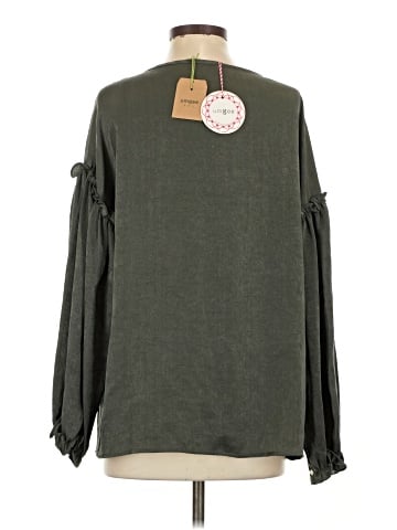 Umgee 3/4 Sleeve Blouse (view 2)