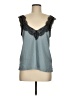 Lovestitch 100% Polyester Gray Sleeveless Blouse Size M - photo 1