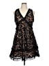 MICHAEL Michael Kors 100% Polyester Black Cocktail Dress Size XL - photo 1