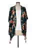 Knox Rose 100% Rayon Green Kimono Size M - photo 1