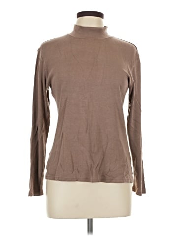 Karen Scott Long Sleeve Turtleneck (view 1)