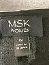 MSK Solid Black Casual Dress Size 1X - photo 7