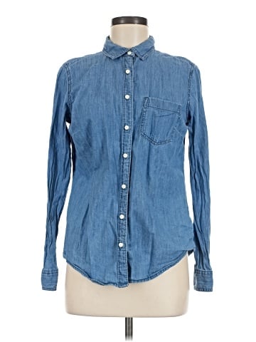 St. John's Bay Long Sleeve Button-Down Shirt (view 1)