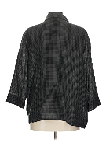 Eileen Fisher 3/4 Sleeve Button-Down Shirt (view 2)