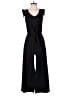 Caution to the Wind Solid Black Jumpsuit Size S (estimated) - photo 1