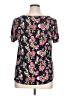 dip Black Short Sleeve Blouse Size XL - photo 2