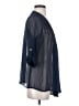 Olive and Oak Blue 3/4 Sleeve Blouse Size S - photo 4