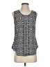 Laundry by Shelli Segal 100% Polyester Black Sleeveless Blouse Size XS - photo 1