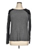Jaclyn Smith Gray Long Sleeve Top Size XL - photo 1