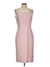 Kasper Solid Pink Cocktail Dress Size L (estimated) - photo 1