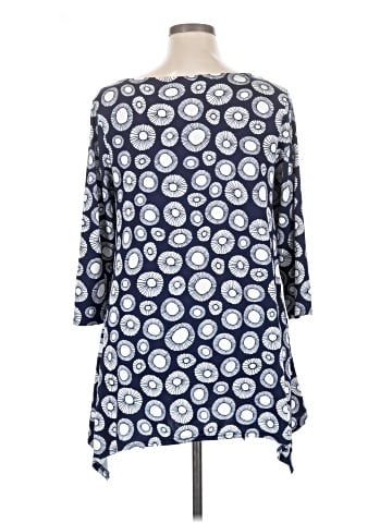 White Mark 3/4 Sleeve Blouse (view 2)