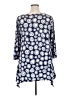 White Mark Blue 3/4 Sleeve Blouse Size 1X - photo 2