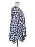 White Mark Blue 3/4 Sleeve Blouse Size 1X - photo 4