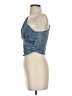 Shein Blue Sleeveless Top Size 4 - photo 5
