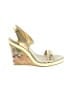 Coach Gold Wedges Size 6 - photo 1