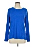 Danskin Now 100% Polyester Blue Long Sleeve T-Shirt Size L - photo 1