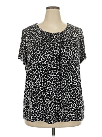 Croft & Barrow Short Sleeve Blouse (view 1)
