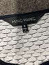 MING WANG Print Black White Jacket Size S - photo 6