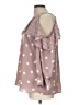 Cato 100% Polyester Polka Dots Brown 3/4 Sleeve Blouse Size L - photo 5