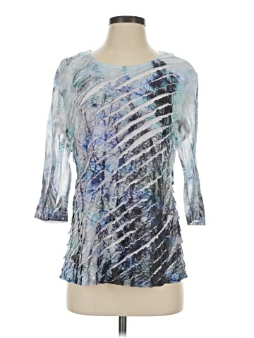 Jess & Jane 3/4 Sleeve Top (view 1)