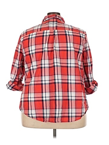 St. John's Bay Long Sleeve Button-Down Shirt (view 2)