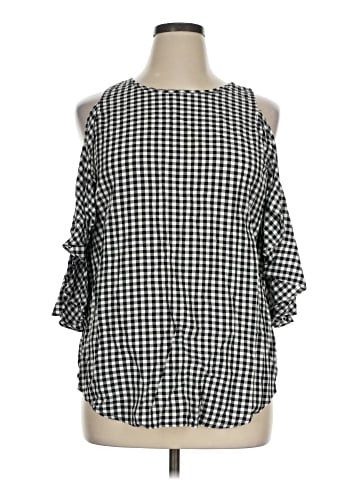 Karen Kane 3/4 Sleeve Blouse (view 1)