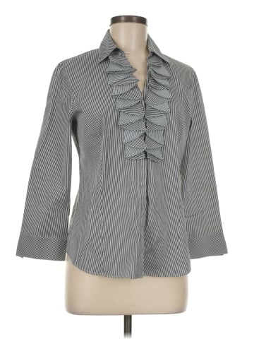 Lafayette 148 New York 3/4 Sleeve Blouse (view 1)