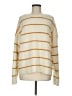 J.Crew Stripes Ivory Pullover Sweater Size M - photo 1