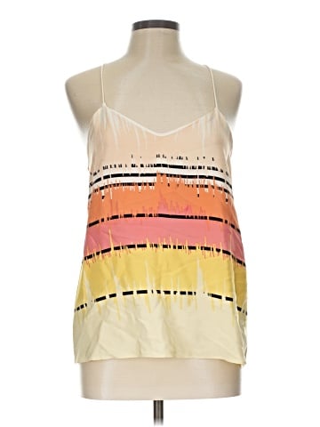 Tibi Sleeveless Silk Top (view 1)