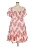Torrid Paisley Pink Cocktail Dress Size 2X Plus (2) - photo 2