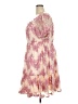 Torrid Paisley Pink Cocktail Dress Size 2X Plus (2) - photo 5