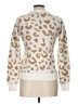 Jessica Simpson Animal Print Ivory Pullover Sweater Size L - photo 2