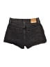 Levi's 100% Cotton Solid Black Skort Size 29 waist - photo 2