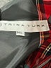Trina Turk Plaid Red Coat Size Med - Lg - photo 6