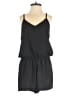 John Galt 100% Rayon Solid Black Romper Size 0XEstimated - photo 1