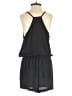 John Galt 100% Rayon Solid Black Romper Size 0XEstimated - photo 2