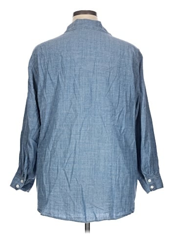 Holding Horses 3/4 Sleeve Button-Down Shirt (view 2)