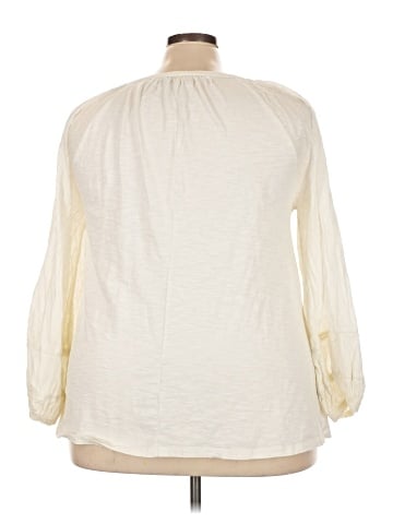 Lane Bryant Long Sleeve Blouse (view 2)