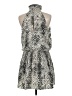 Do & Be 100% Polyester Paisley Silver Casual Dress Size M - photo 2