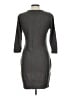 BCX Solid Gray Casual Dress Size L (estimated) - photo 2