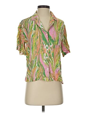 P.J. Salvage Short Sleeve Blouse (view 1)