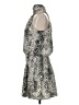 Do & Be 100% Polyester Paisley Silver Casual Dress Size M - photo 5