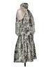 Do & Be 100% Polyester Paisley Silver Casual Dress Size M - photo 4