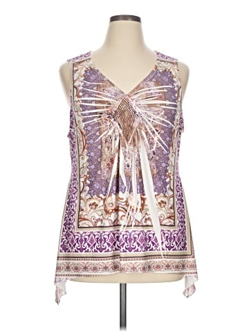 Cato Sleeveless Blouse (view 1)