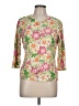 August Silk Pink 3/4 Sleeve Blouse Size L - photo 1