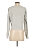 Express 100% Cotton Gray Long Sleeve Turtleneck Size S - photo 2