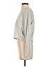 Express 100% Cotton Gray Long Sleeve Turtleneck Size S - photo 5